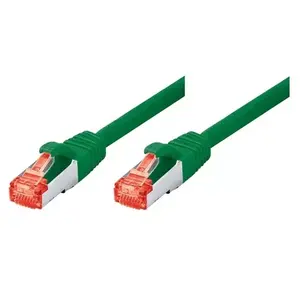 Tīkla kabelis Tecline 0.25m Cat6 RJ-45 Zaļš S/FTP