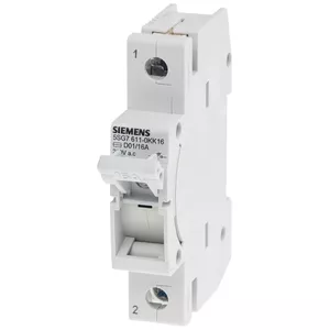 Circuit breaker Siemens 5SG7611-0KK16 — compact protective device, weight 76 g, multicolour