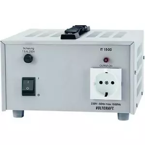 Трансформатор изоляционный Voltcraft IT-1500 — 1500 VA, 230 V AC