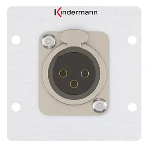 Socket outlet XLR Kindermann 7444000412
