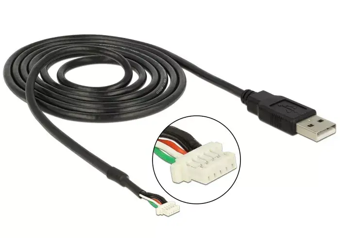 USB 2.0 A M / 5 pin V5 1.5m DeLOCK 95985 Photo 3