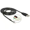 USB 2.0 A M / 5 pin V5 1.5m DeLOCK 95985 Photo 3