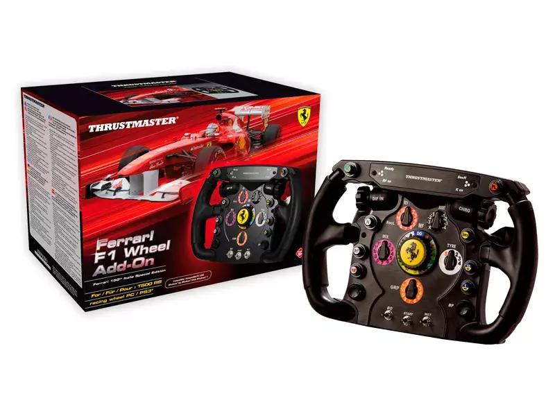 Рулевое колесо Thrustmaster Ferrari F1 Black RF Photo 6