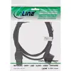 InLine Power cable CEE7/7 angled to C15 straight Photo 2
