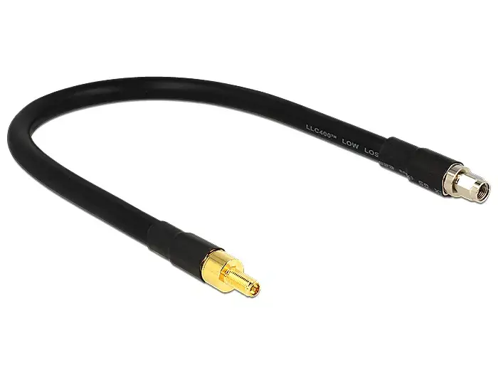 Coaxial Cable DeLOCK 0.4m RP-SMA/RP-SMA Photo 2