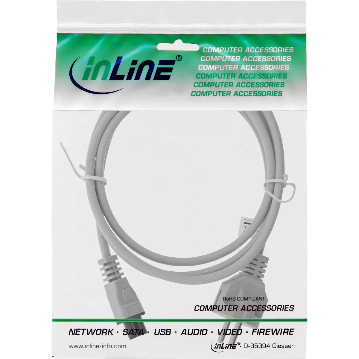AC power cord InLine 16656A Photo 2