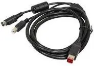 Кабель Digipos Powered USB Y 24В, 1.8 м