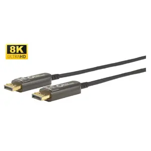 DisplayPort kabelis Microconnect DP-MMG-1000V1.4OP 10 m Melns