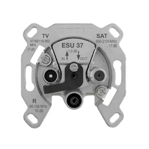Socket outlet TV + Radio Kathrein ESU 37