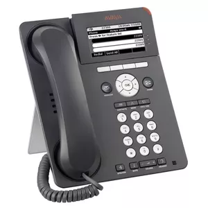 Avaya 9620C IP Deskphone IP-телефон Древесный уголь 2 линий ЖК