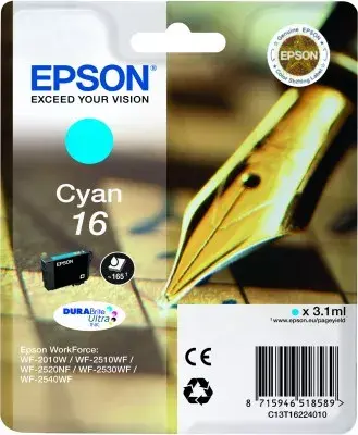 Картридж Epson DURABrite Ultra Cyan C13T16224010 Photo 2