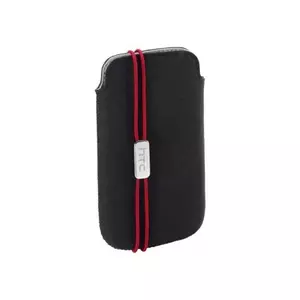 Pouch case HTC PO S800 mobile phone case Black Red