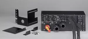 Strāvas sadales bloks Eaton HotSwap MBP 11000i PDU melns — modulārs, saderīgs ar Eaton 9PX 8/11 kVA