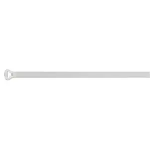 ABB TYB25M Cable Tie, Polyamide and Stainless Steel, Transparent, 1000 Pieces