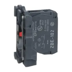 Schneider Electric ZB5AZ102 Contact Block with 1 NC Contact