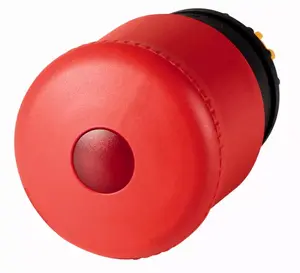 Eaton M22-PVL Emergency Stop Mushroom Button, Plastic