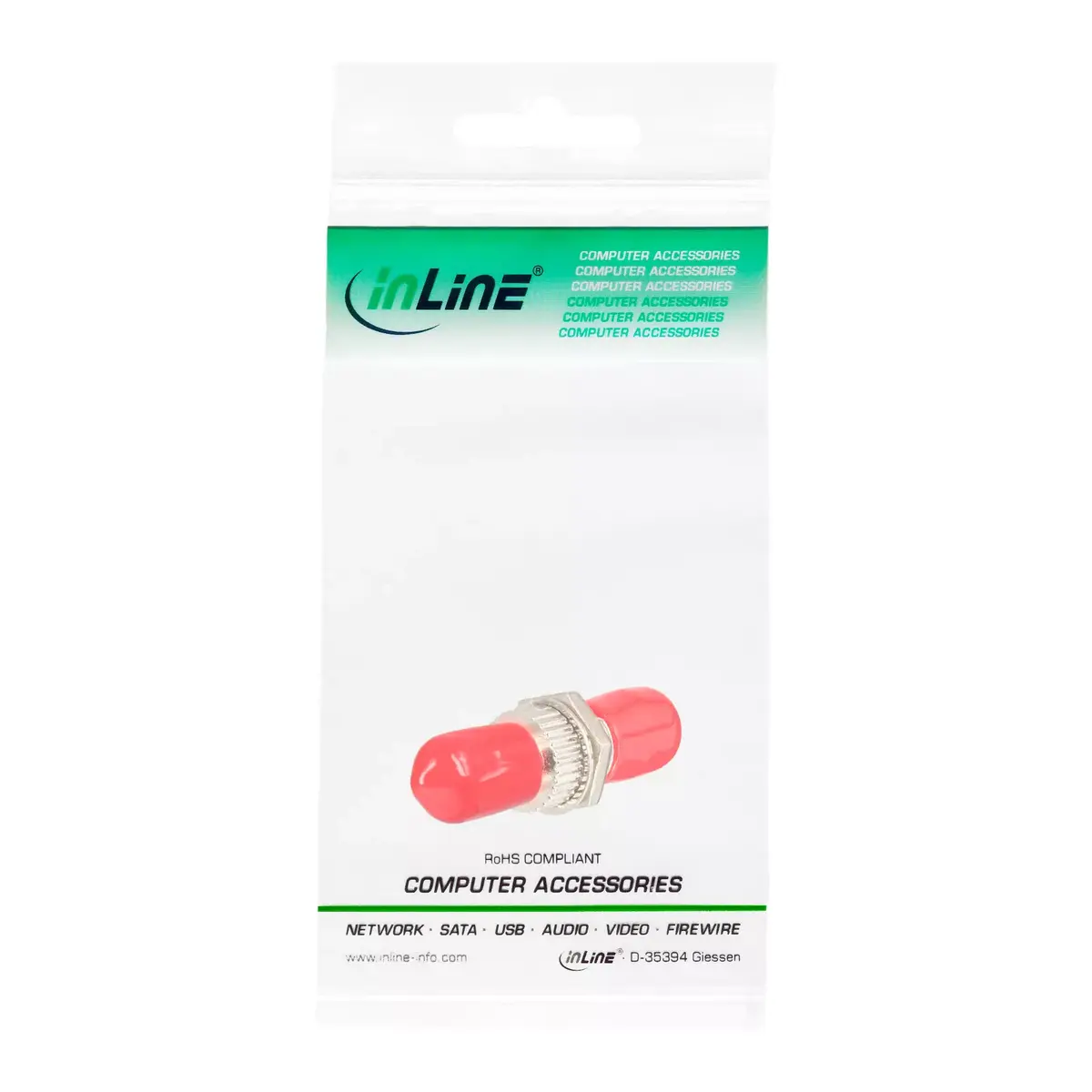 InLine Fiber Optical connector Simplex ST/ST 89990B Photo 3