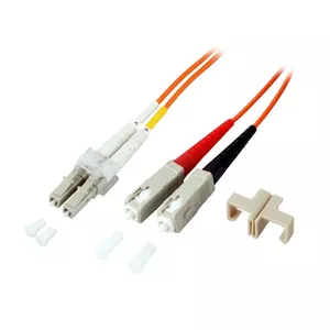 Optiskā šķiedra kabelis EFB Elektronik O0320.10 10 m LC SC Oranžs