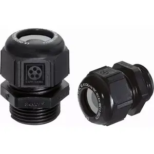 Lapp SKINTOP KR-M ATEX plus Cable Gland, Polyamide and Elastomer, IP68, Black