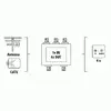 HAMA CATV Splitter 4-way Silver Photo 2