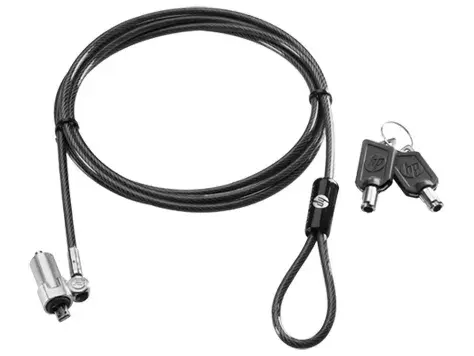 Kabeļu slēdzene HP Ultraslim ar atslēgu 1.8m Photo 2