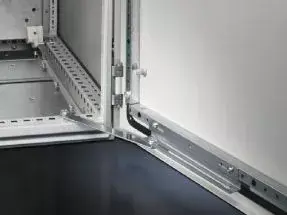 Door stay Rittal 4583.000 for TS/SE/TP/PC cabinets, silver, pack of 5