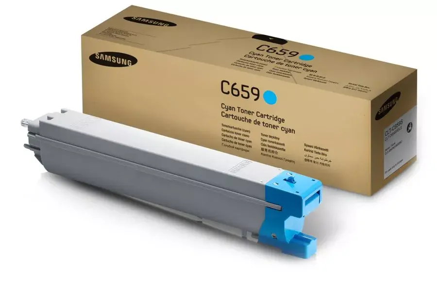Тонер Samsung CLT‑C659S Cyan Photo 2