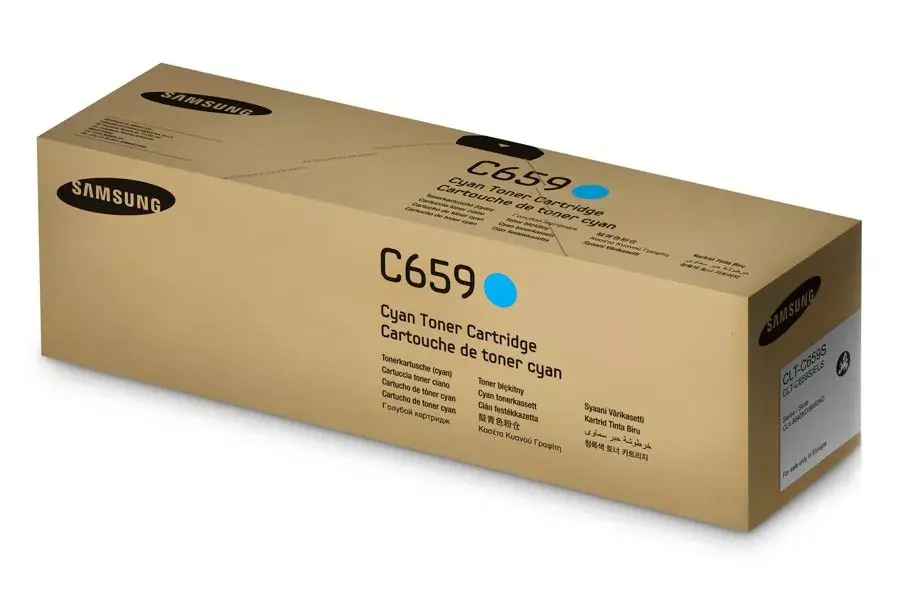 Тонер Samsung CLT‑C659S Cyan Photo 3
