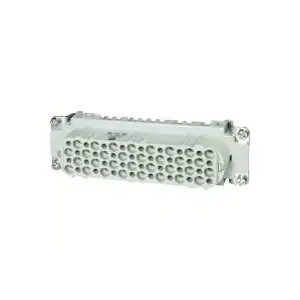 Connector insert, Harting HART 64 poles (09 21 064 3101) — 64-contact rectangular insert