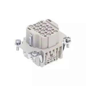 Connector Harting 09160243101 — crimp connection, rectangular industrial signal/power connector