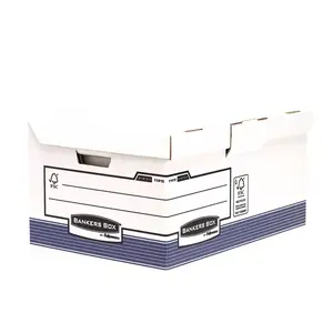 File Storage Box Fellowes 1141501 Paper Blue