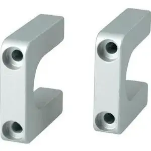 Handle SCHROFF Multipac 20860-256, grey plastic grip 40×40×10 mm, mounting accessory