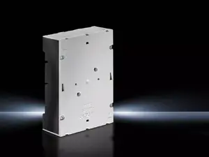 Outlet box Rittal SV 9612.000, enclosure box, 115 × 182 mm, black/grey