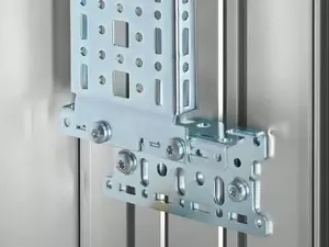 Комплект аксессуаров для шкафа Rittal CP 6205.100 — сталь, серебристый, 4 шт.