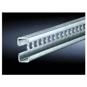 Rack rail Rittal 4946.000 — steel, silver, depth 955 mm, pack of 6