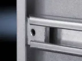 Rack accessory Rittal 4333.120, steel housing, silver, compatible with TS and SE, pack of 2