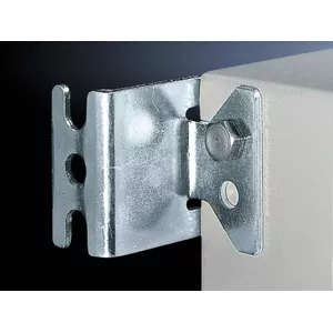 Mounting bracket Rittal SZ 2433.500, steel, silver, pack of 4