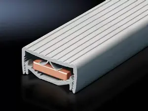 Прямой кабельный лоток Rittal SV 3092.000, белый, длина 1 м