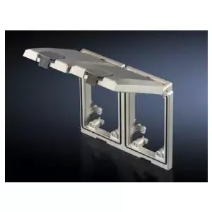 Socket safety cover Rittal 2482.330 Grey, protective cover for electrical outlet, 1 pc