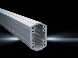Прямой кабельный лоток Rittal CP 6212.100 — алюминий/пластик, белый, 75 мм x 120 мм, 1 м