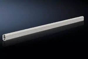 Аксессуар для стойки Rittal 6206.200 закрытый опорный профиль CP 60, алюминий, серый, Ширина 59 мм, Глубина 2000 мм