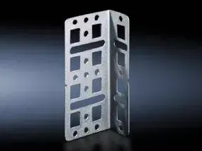 Mounting bracket Rittal 4597.000 for racks, steel, silver, pack of 4