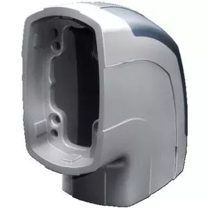 Bracket (90°) for Rittal CP support arm of PC enclosure system, RAL 7035/RAL 7024