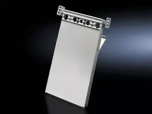 Ierīces montāžas piederums Rittal PS 4120.000, pelēks, polipropilēns/cinks, 207×24×365 mm