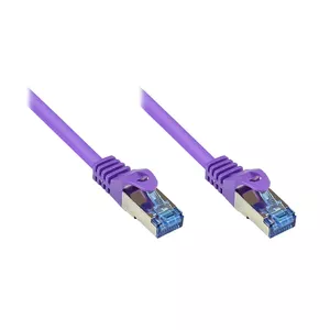 Networking Cable Alcasa Cat6a RJ-45 3m Violet