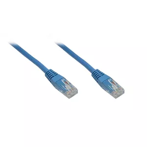 Tīkla kabelis Alcasa 1.5m Cat6 Zils U/UTP