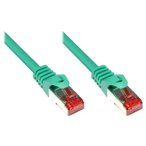 Сетевой кабель Alcasa 15м Cat6 S/FTP Зеленый