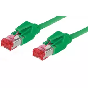 Сетевой кабель Alcasa Cat6 7м Зеленый S/FTP