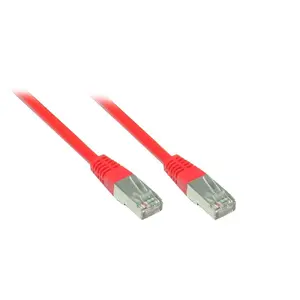 Сетевой кабель Alcasa 2м Cat5e Красный SF/UTP