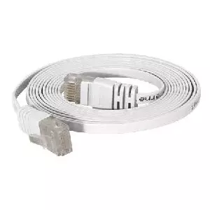 Tīkla kabelis Tecline 5m Cat.6 Balts